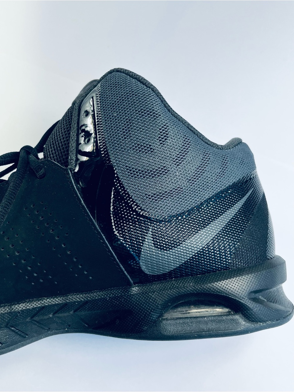 Nike Air Visi PRO 6 Basketball HAM 37 Shoes Men's :13 Black Mid-Top #749168-003 - Picture 9 of 15